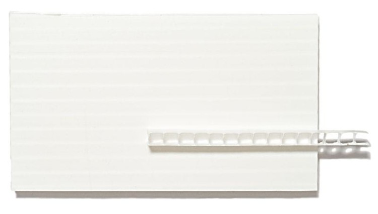 Płyta Polipropylenowa, kanalikowa 1-komora, rozmiar 10x2000x6000 mm