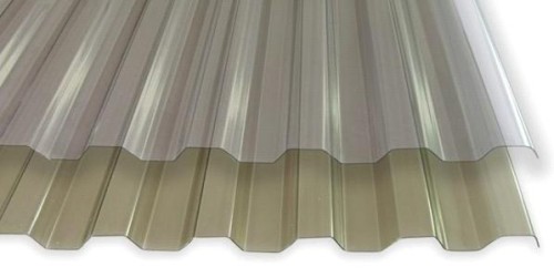 PCW płyta trapezowa w kolorze dymionego brązu wym. 1,09x2,50 mm