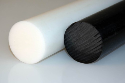 Poliacetal POM C w kolorze czarnym, rozmiar 35x1000mm